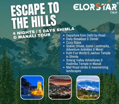 Himachal Delight: 4 Nights of Scenic Escapes – Shimla & Manali