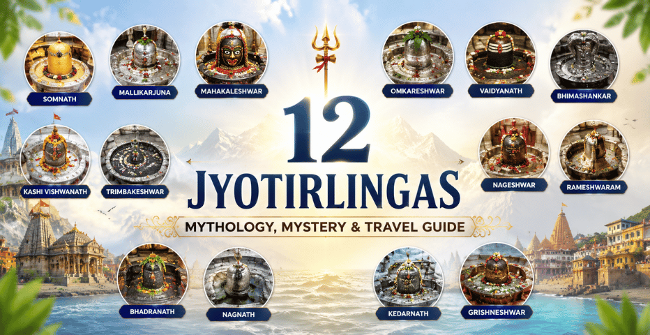 12 Jyotirlingas: Mythology, Mystery & Travel Guide